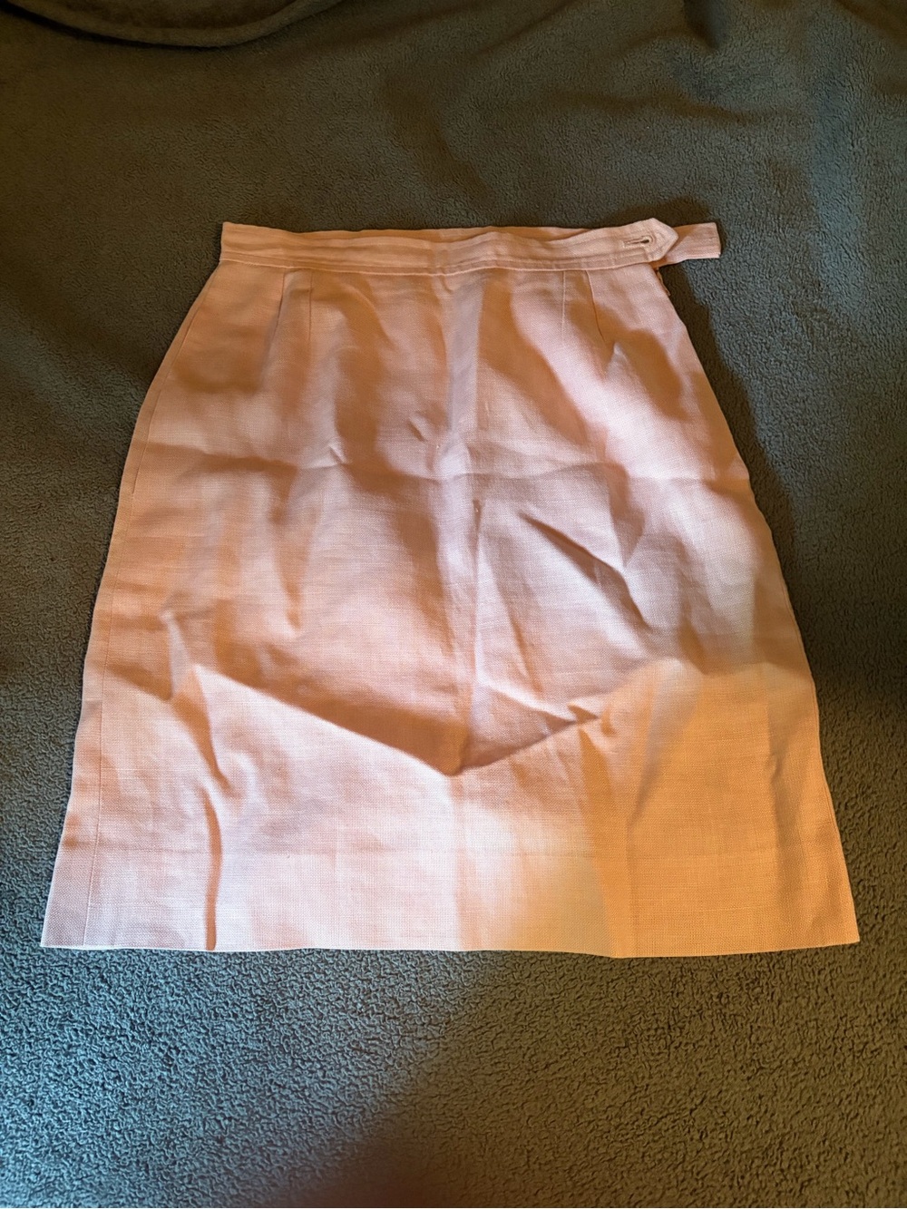 Yves Saint Laurent Pale Pink Pencil Skirt